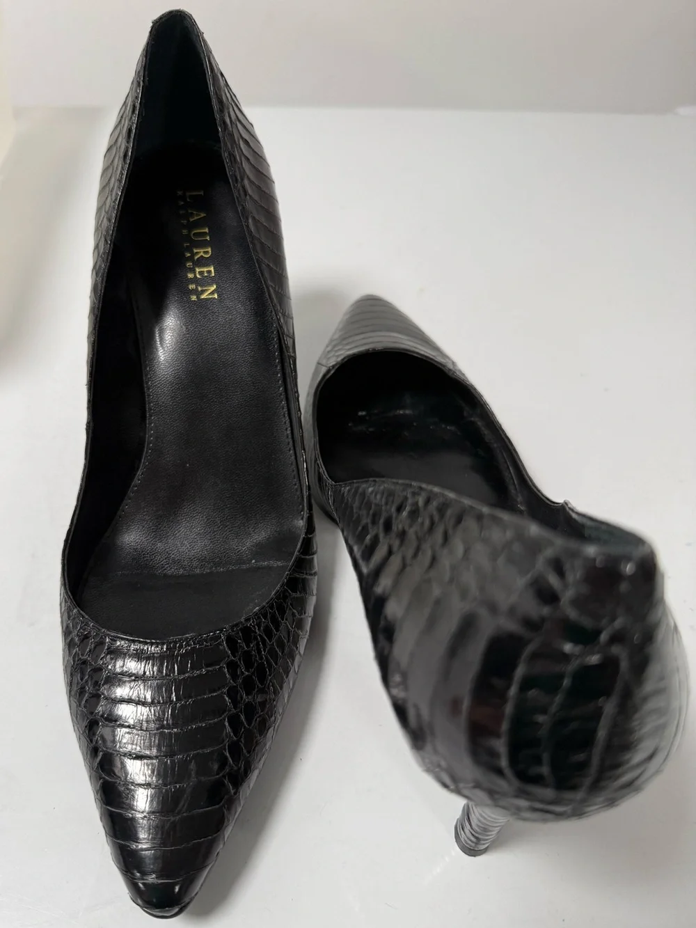 Lauren Ralph Lauren sleek croc